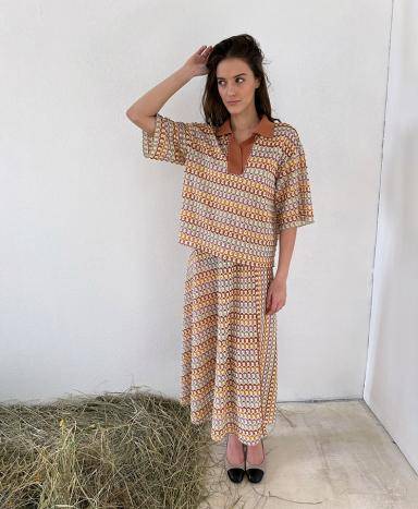 Юбка "Фрисби" (мультиколор)