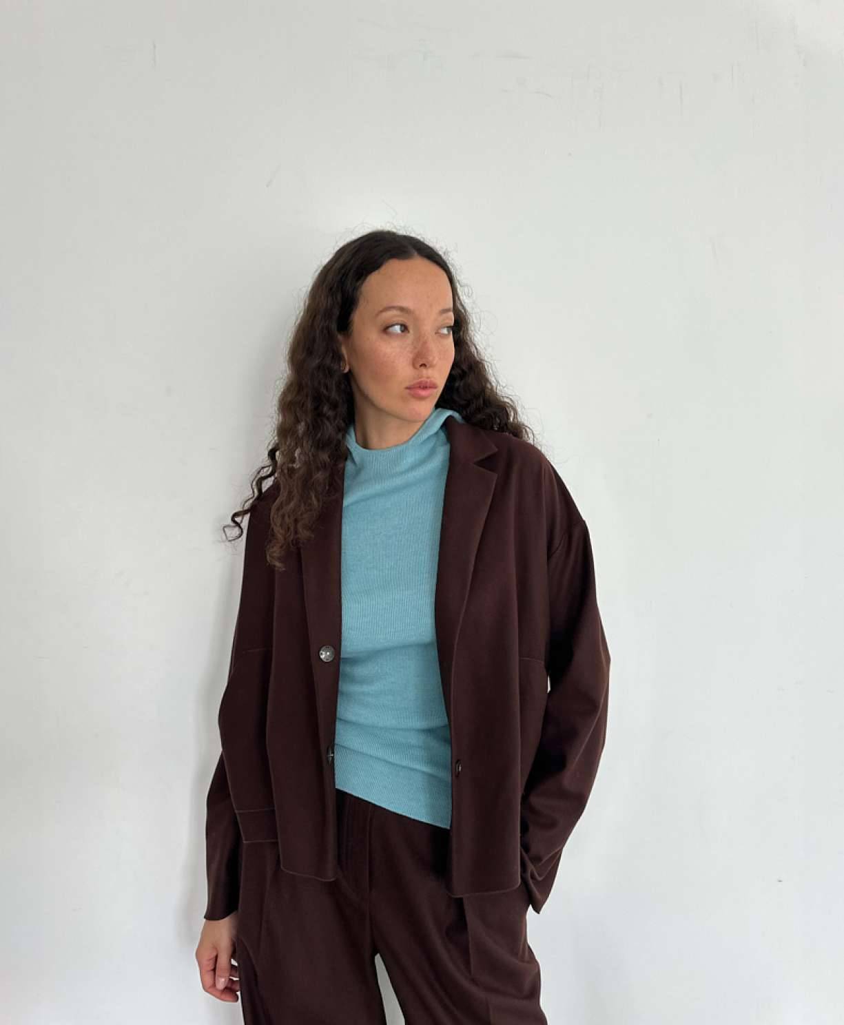 Жакет "Санскрит" (горький шоколад)