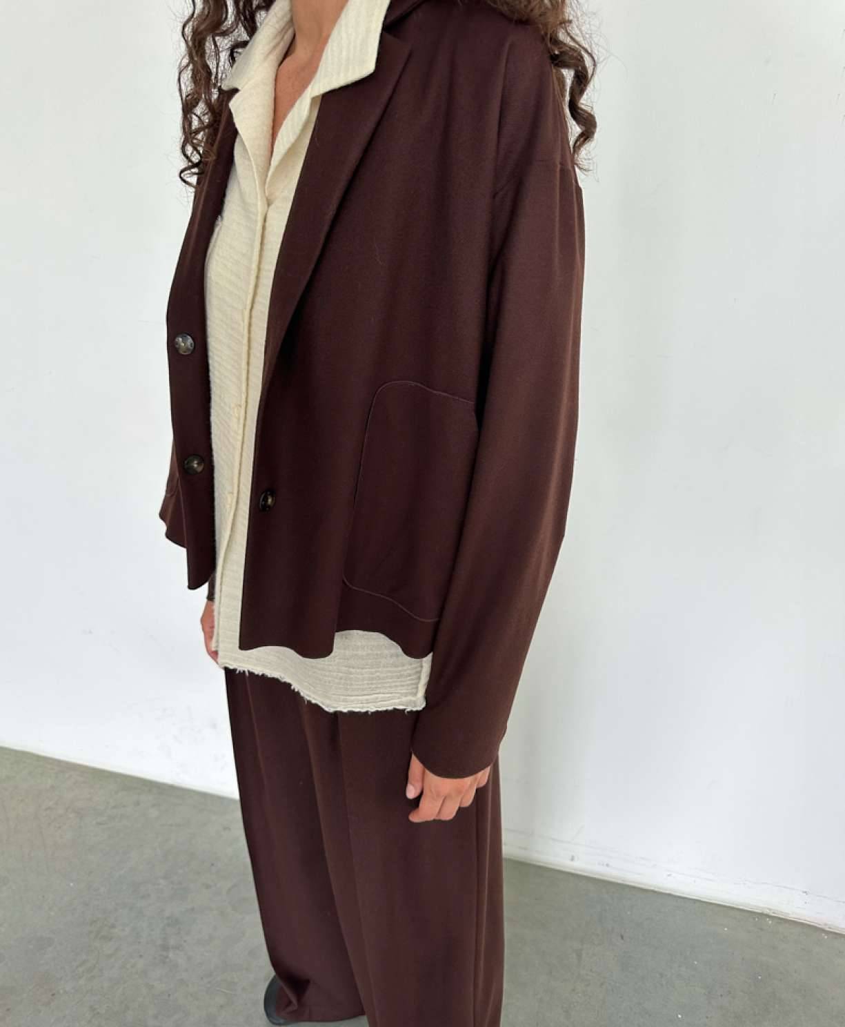 Жакет "Санскрит" (горький шоколад)