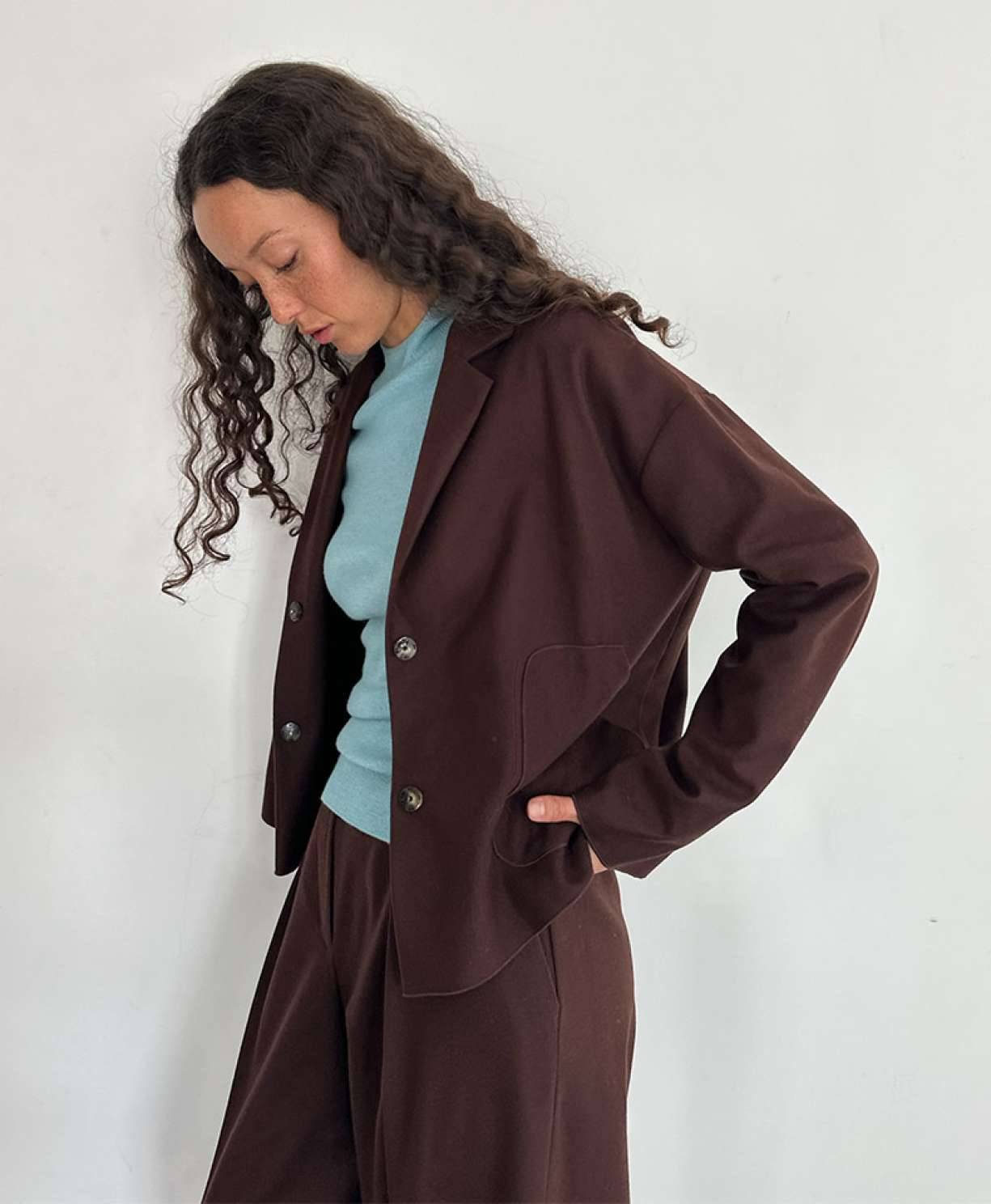 Жакет "Санскрит" (горький шоколад)