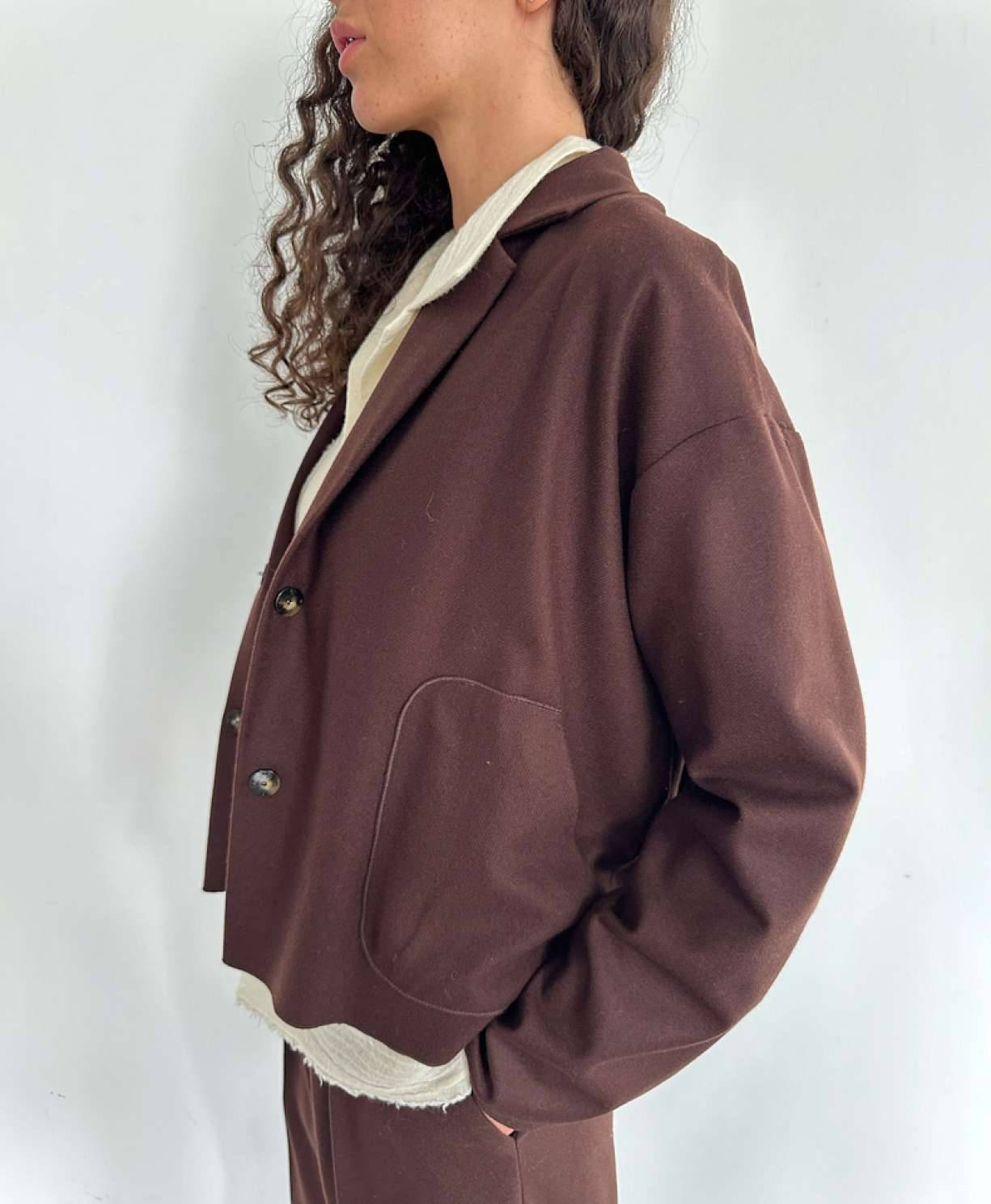 Жакет "Санскрит" (горький шоколад)