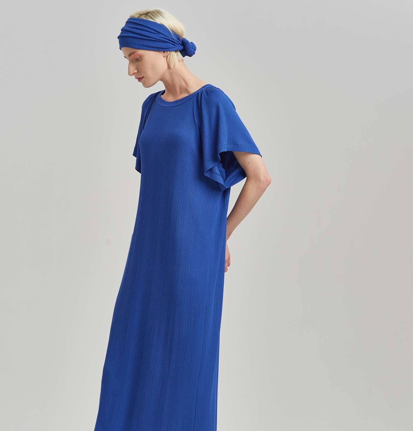 Платье "Малевич" (синий)