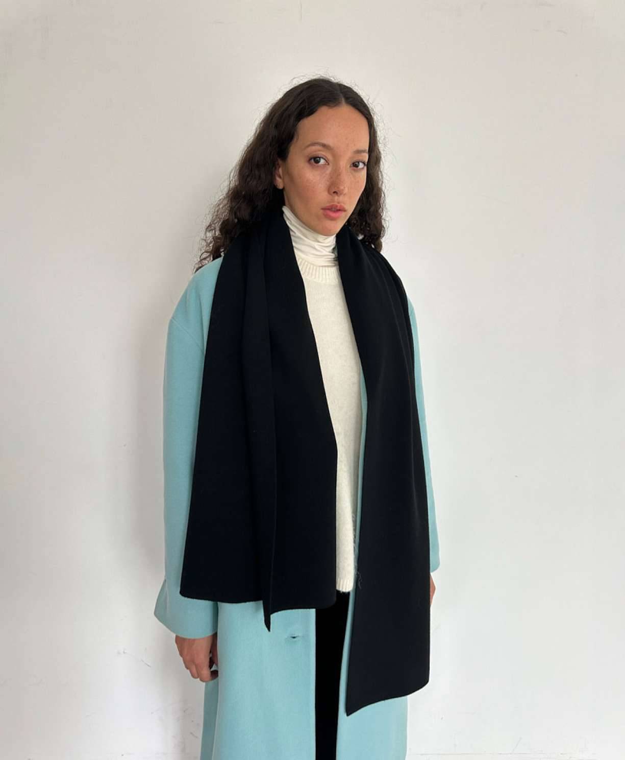 Шарф "Долина Цангпо" (черный)