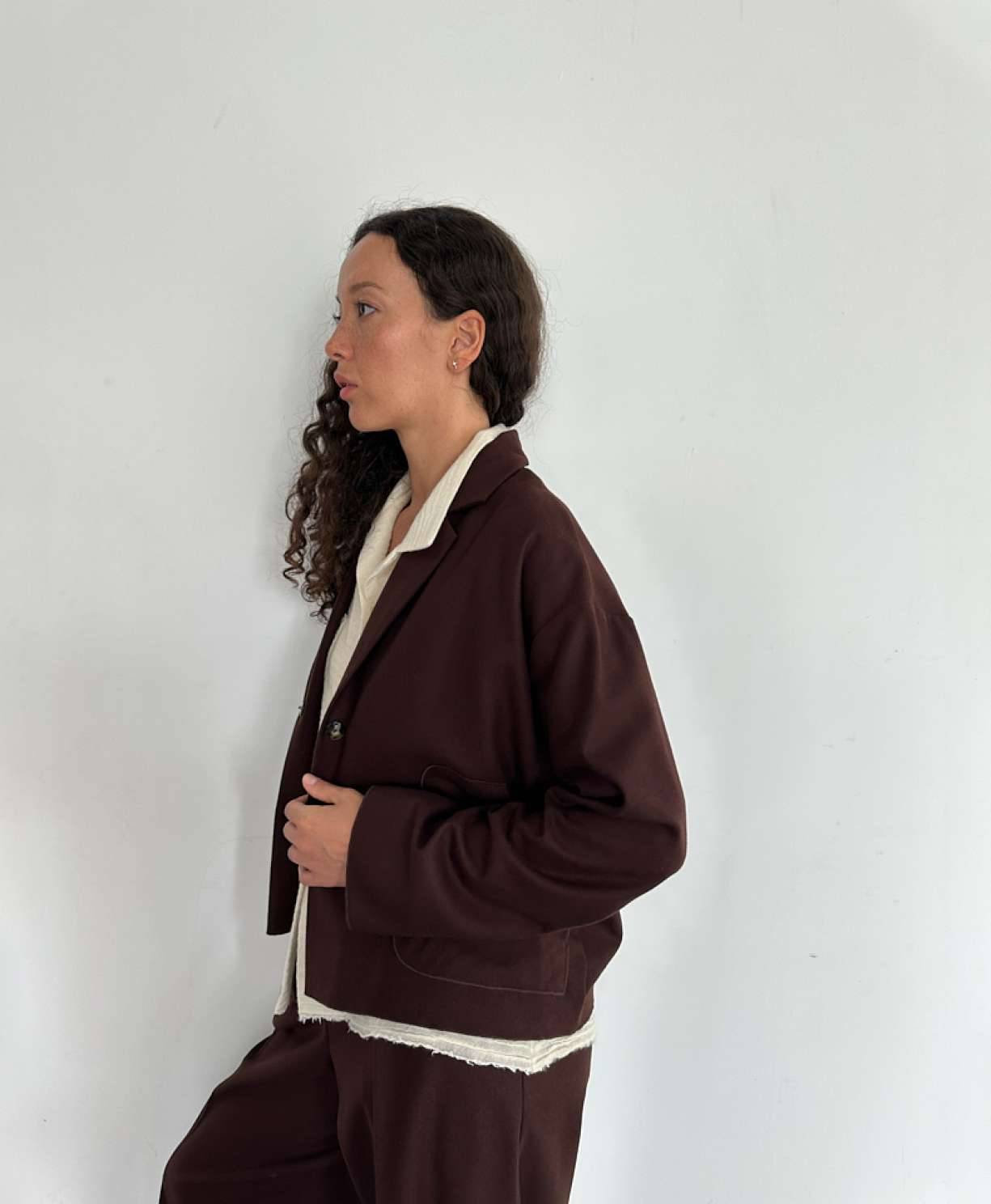 Жакет "Санскрит" (горький шоколад)