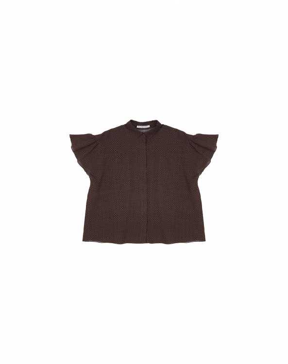 Блуза "Жан Пюи" (коричневый)
